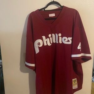 Cooperstown Collection Mitchell & Ness Baseball Jersey throwback